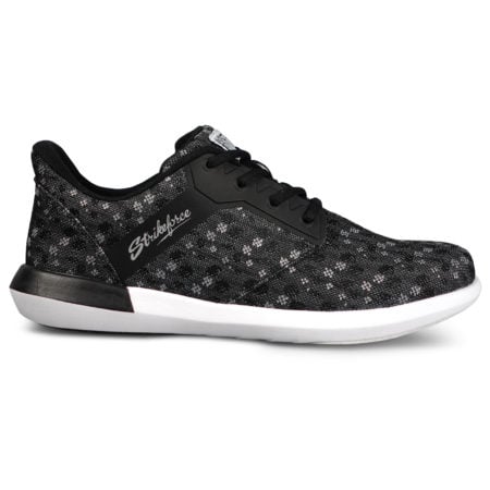 KR Strikeforce Lux Black Crystal Women's Bowling Shoes - Image 2