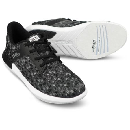 KR Strikeforce Lux Black Crystal Women's Bowling Shoes - Image 4