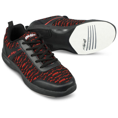 KR Strikeforce Men's Flyer Mesh Lite Black/Cardinal Bowling Shoes - Image 7