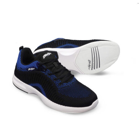 KR Strikeforce Summit Black/Royal Men's Bowling Shoes - Image 3