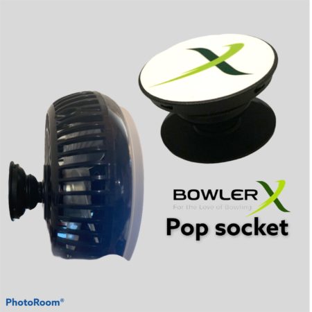 BowlerX Bowling Pop Socket for Phone or Hand Drying Fan - Image 2
