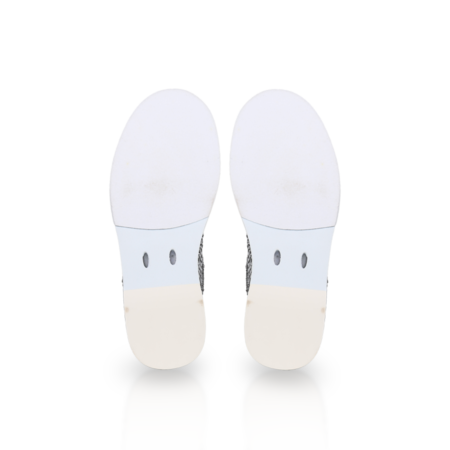 3G Kicks Cloud Unisex Bowling Shoes Black/White/Canvas - Image 3