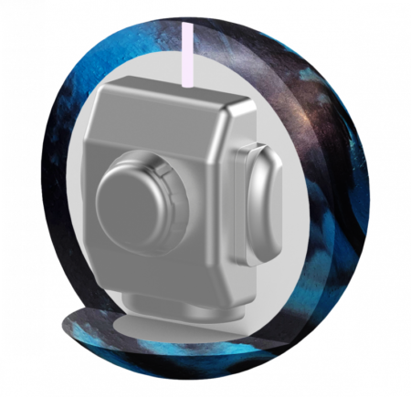 Lord Field Blizzard Meltdown Bowling Ball - Image 2