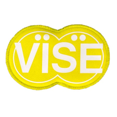 VISE Logo Shammy Pad Neon Yellow