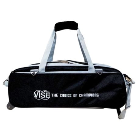 Vise Clear Top Triple Bowling Ball Tote Black/Silver