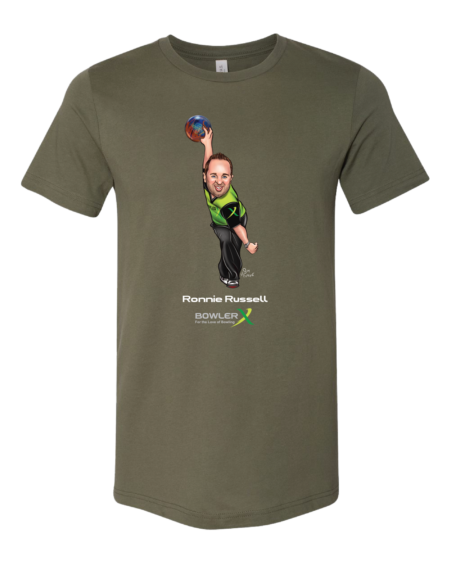Ronnie Russell PBA Caricature Bowling Shirt - Image 7