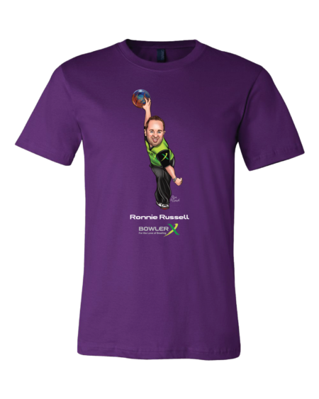 Ronnie Russell PBA Caricature Bowling Shirt - Image 6
