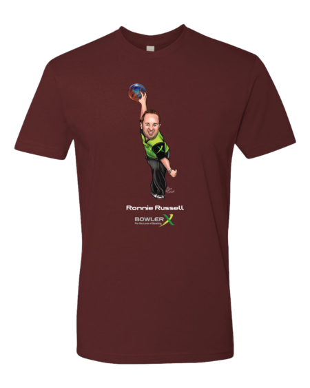 Ronnie Russell PBA Caricature Bowling Shirt - Image 4