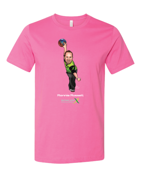 Ronnie Russell PBA Caricature Bowling Shirt - Image 3