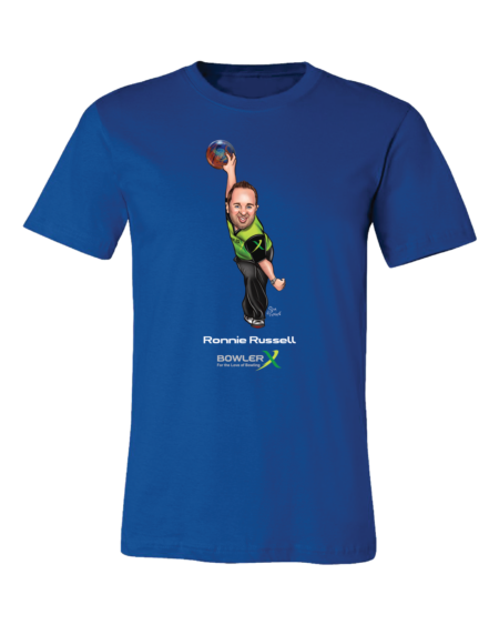 Ronnie Russell PBA Caricature Bowling Shirt - Image 2