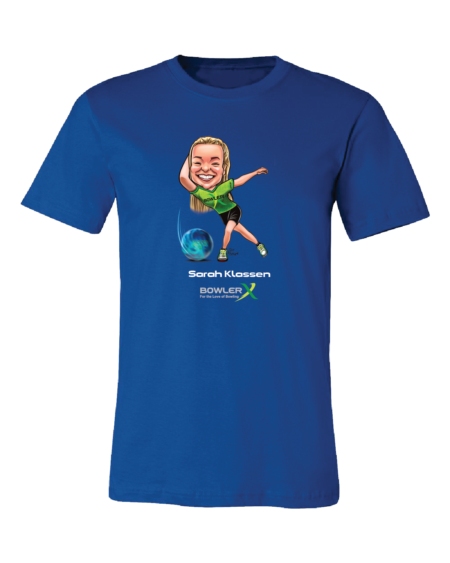 Sarah Klassen PWBA Caricature Bowling Shirt - Image 8