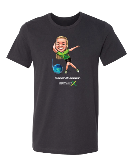 Sarah Klassen PWBA Caricature Bowling Shirt - Image 2