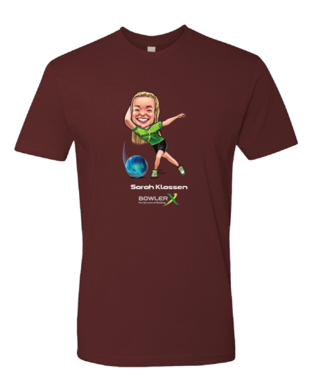 Sarah Klassen PWBA Caricature Bowling Shirt - Image 6
