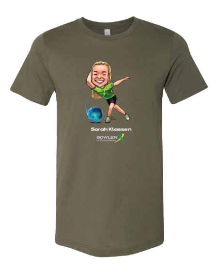 Sarah Klassen PWBA Caricature Bowling Shirt - Image 5