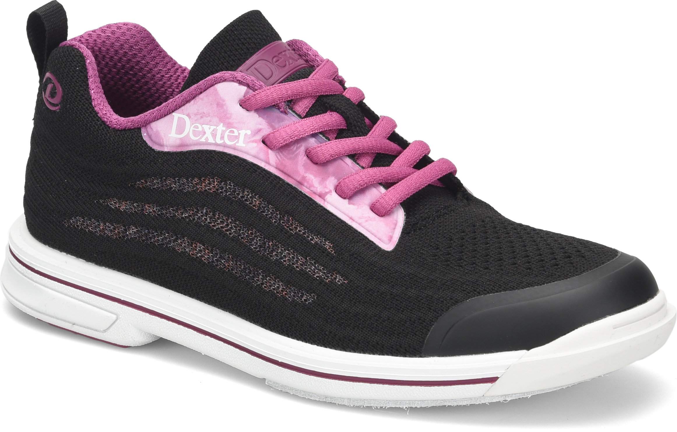 Dexter DexLite Knit Black Pink Women s Bowling Shoes