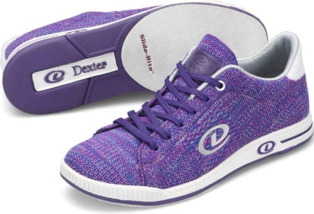 Dexter Harper Knit Purple Women's Bowling Shoes - Image 2