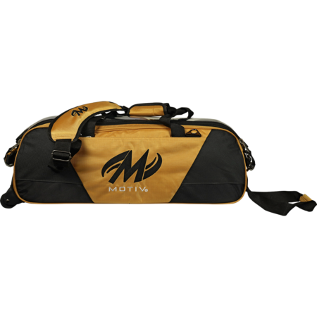 Motiv Ballistix Limited Edition Gold/Black Triple Tote/Shoe Bag Bundle - Image 3