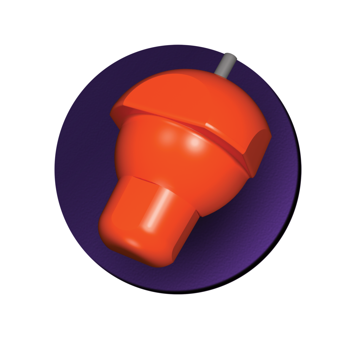 Hammer Purple Solid Reactive Bowling Ball