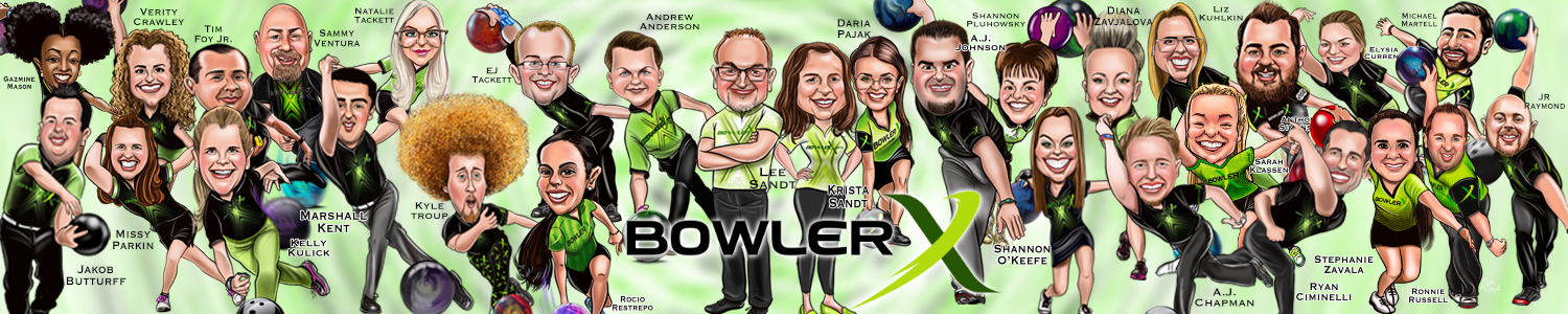 bowlerx pro bowling staff pba pwba bowlerx bowler x