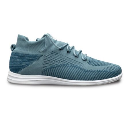 Brunswick Twisted Knit Steel Blue Women's Bowling Shoes