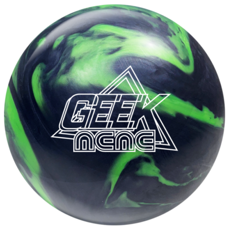 Swag Geek Meme Black/Neon Bowling Ball
