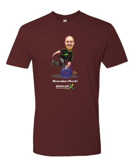 Brandon Runk PBA Caricature Bowling Shirt - Image 8