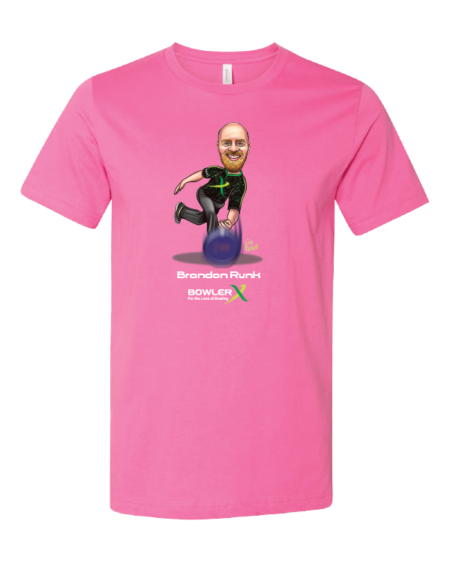 Brandon Runk PBA Caricature Bowling Shirt - Image 12