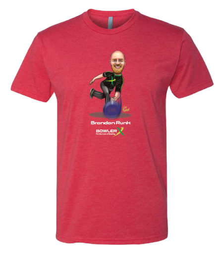 Brandon Runk PBA Caricature Bowling Shirt - Image 7