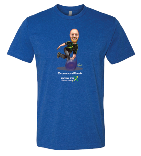 Brandon Runk PBA Caricature Bowling Shirt - Image 5