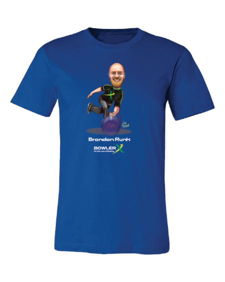 Brandon Runk PBA Caricature Bowling Shirt - Image 6