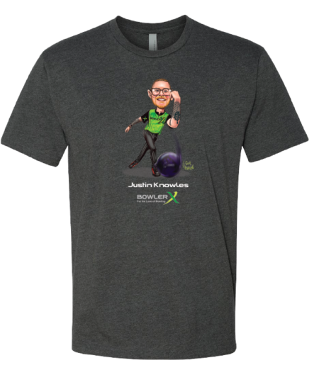 Justin Knowles PBA Caricature Bowling Shirt - Image 7