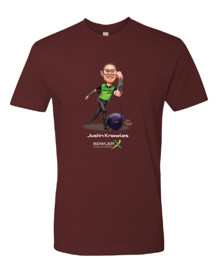 Justin Knowles PBA Caricature Bowling Shirt - Image 14