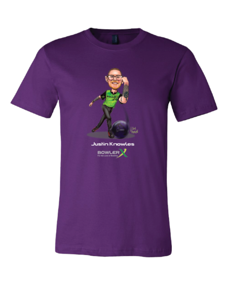 Justin Knowles PBA Caricature Bowling Shirt - Image 4