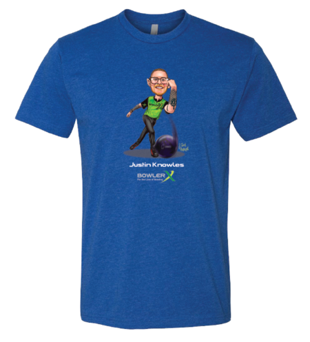 Justin Knowles PBA Caricature Bowling Shirt - Image 5