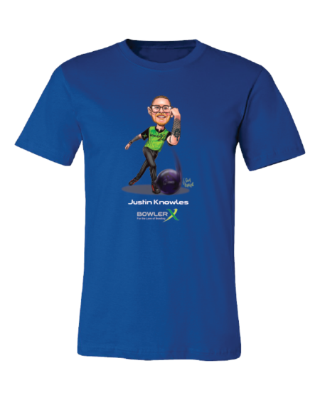 Justin Knowles PBA Caricature Bowling Shirt - Image 2