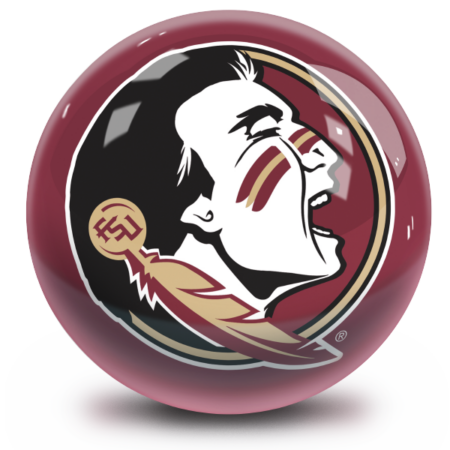 Florida State University NCAA Bowling Ball - Image 2