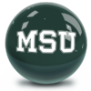 Michigan State University NCAA Bowling Ball