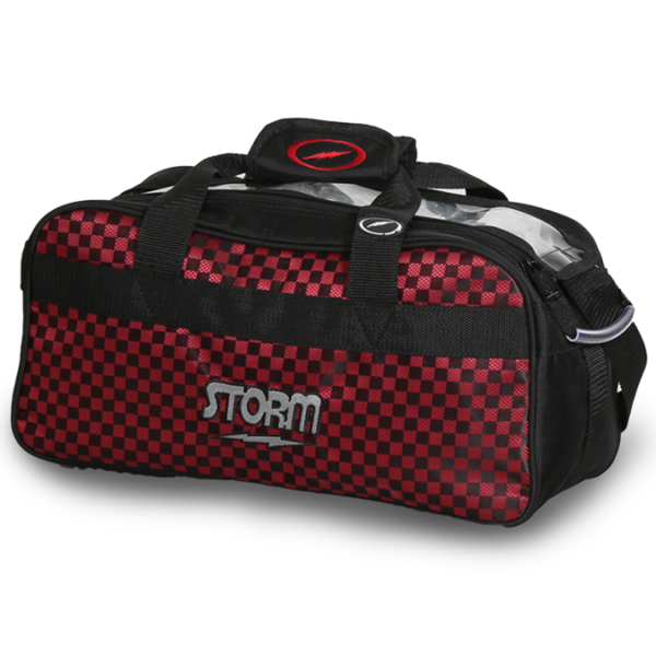 Storm Ball Tote Checkered Bowling Bag- Black/lime Green S Ball