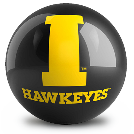 University of Iowa NCAA Bowling Ball
