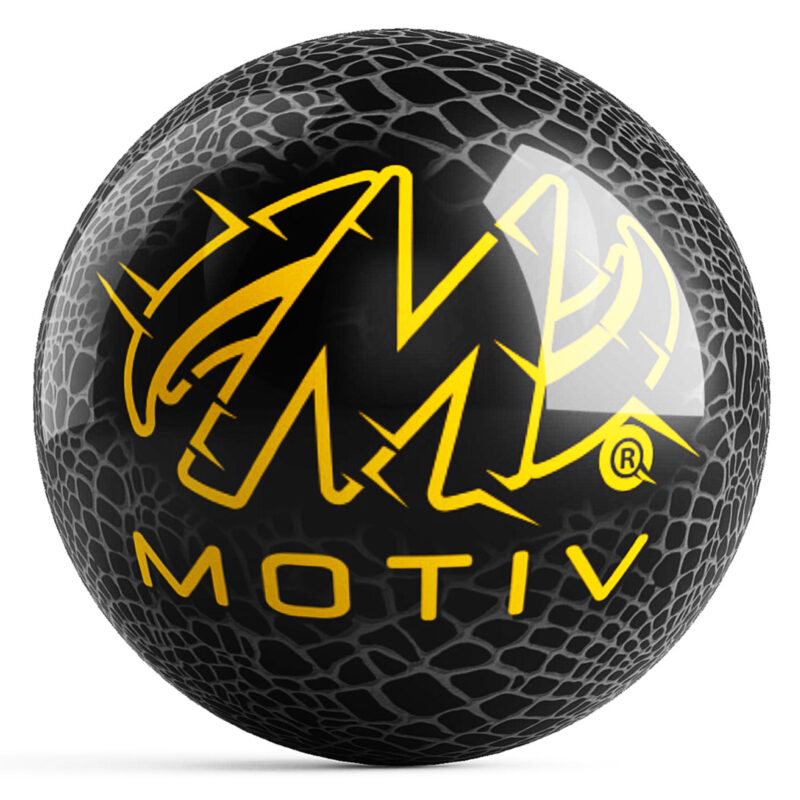 Motiv Venom Black/Gold Bowling Ball