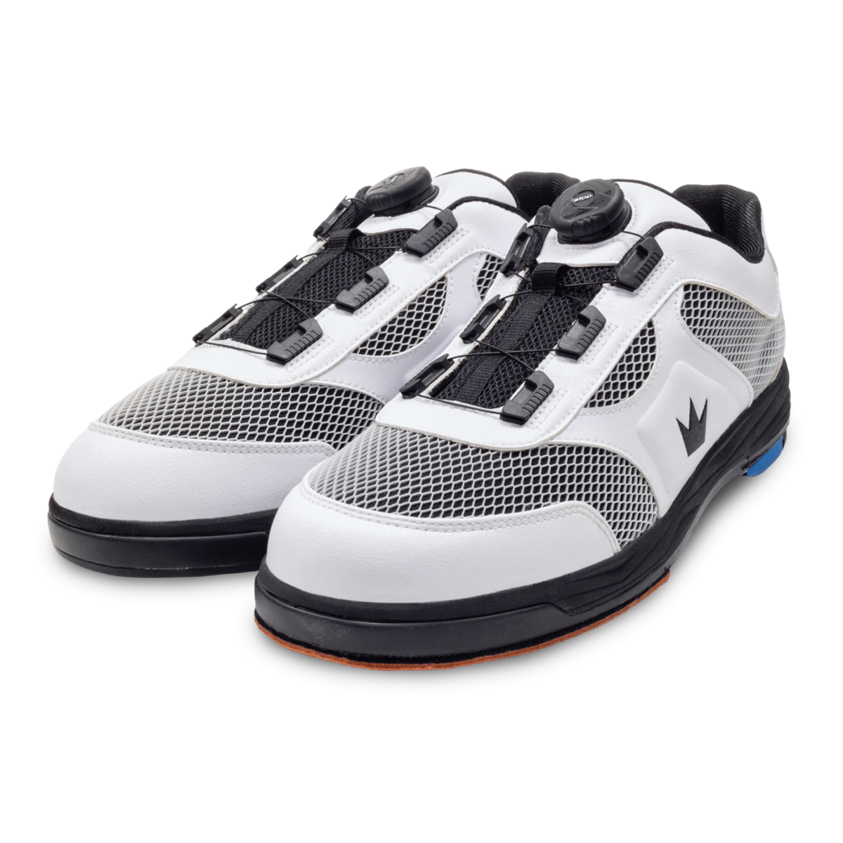 Brunswick Fury White Men's Right Handed Bowling Shoes