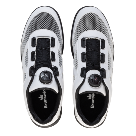 Brunswick Fury Men's Right Handed Bowling Shoes White - Image 4