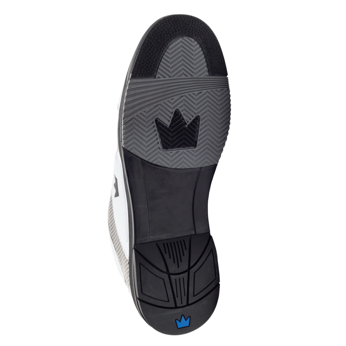 Brunswick Fury White Men's Right Handed Bowling Shoes