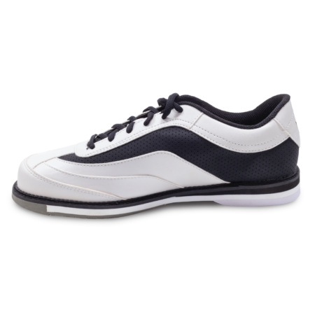 Brunswick Rampage White/Black Men's Right Handed Bowling Shoes - Image 3