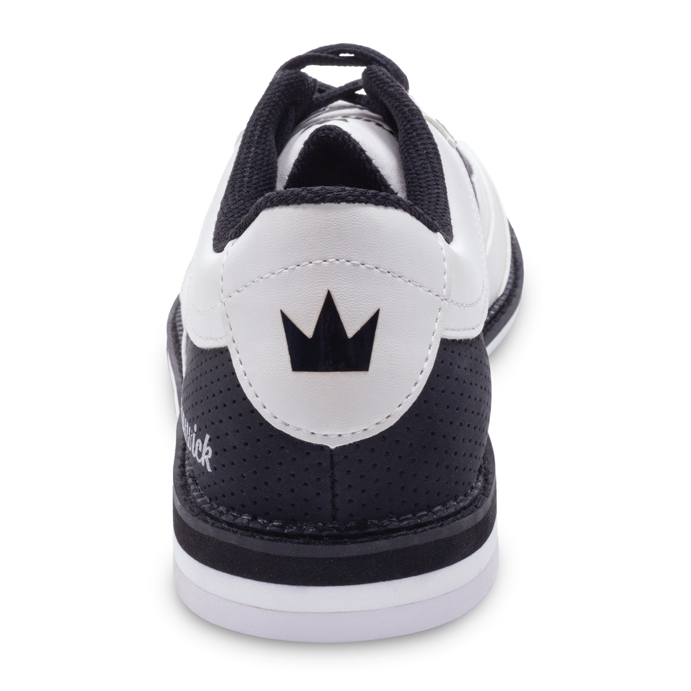 Brunswick Rampage Mens Bowling Shoes White Black Right Hand 8