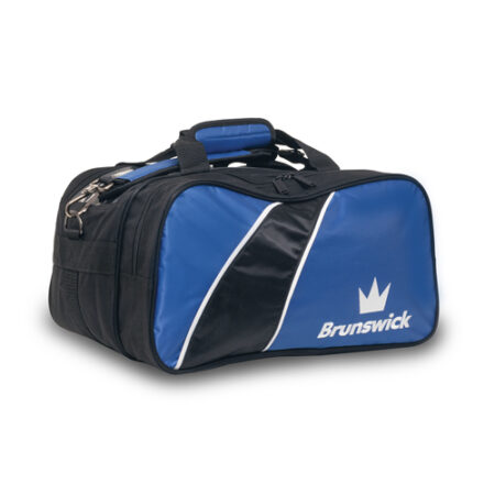 Brunswick Edge Double Tote Blue With Shoe Pouch