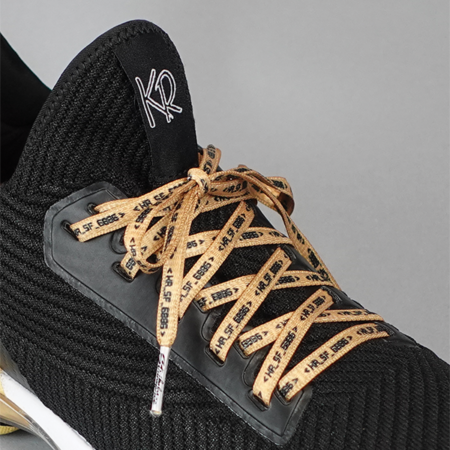 KR Strikeforce TPC Alpha Right Handed Bowling Shoes Black/Gold - Image 5