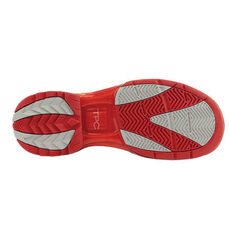 KR Strikeforce TPC Alpha Right Handed Bowling Shoes Grey/Red - Image 7