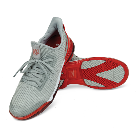 KR Strikeforce TPC Alpha Right Handed Bowling Shoes Grey/Red - Image 9