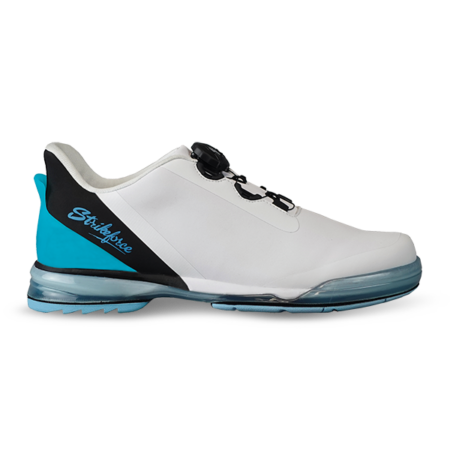 KR TPC Hype Right Handed Bowling Shoes White/Black/Sky - Image 4